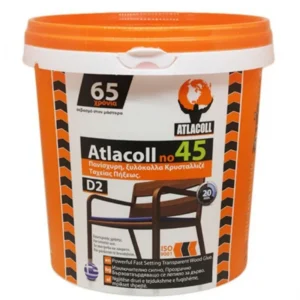 ATLACOLL Ξυλόκολλα Κρυσταλιζέ Νο 45 - 1kgr