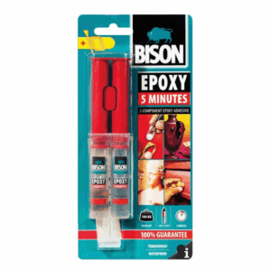 EPOXY SYRINGE 5 MIN' 24ML BLISTER BISON