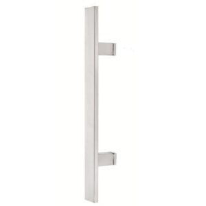 Λαβή Εξώπορτας INOX/Νίκελ Ματ/Μονή/4 Διαστάσεις