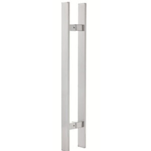 Λαβή Εξώπορτας INOX/Νίκελ Ματ/Ζεύγος/2 Διαστάσεις