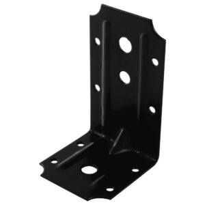 Γωνία Φαρδία/Μαύρη/60Χ100mm