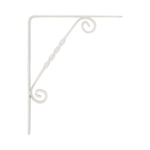 Γωνιά Διακοσμητική Ραφιών/Λευκή