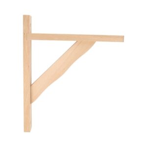 Γωνιά Ραφιών Ξύλινη Με Αντηρίδα