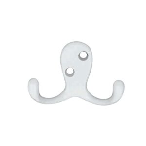 Κρεμάστρα Τοίχου 2 Θέσεων/Λευκή