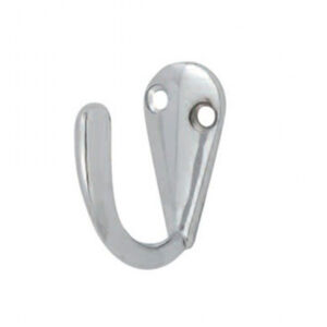 Κρεμάστρα Τοίχου 1 Θέσης/Νίκελ