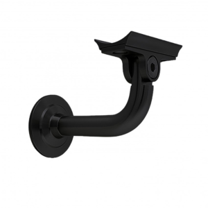 Στήριγμα Κουπαστής Ø35 - Ø40 Αλουμινίου Σπαστό/Μαύρο