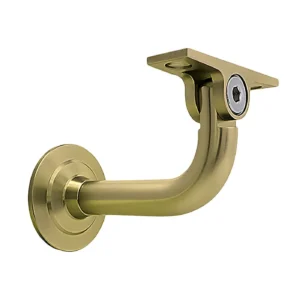 Στήριγμα Ξύλινης Κουπαστής Αλουμινίου Σπαστό /Χρυσό