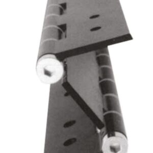 Μεντεσές Αλερετούρ Πλακέ Αλουμινίου/180mm